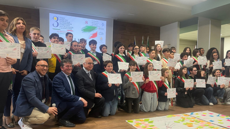 Anche l'Ic Borgomanero 1 a raduno nazionale Consigli Comunali dei Ragazzi e Ragazze
